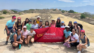 USC students in Mexico