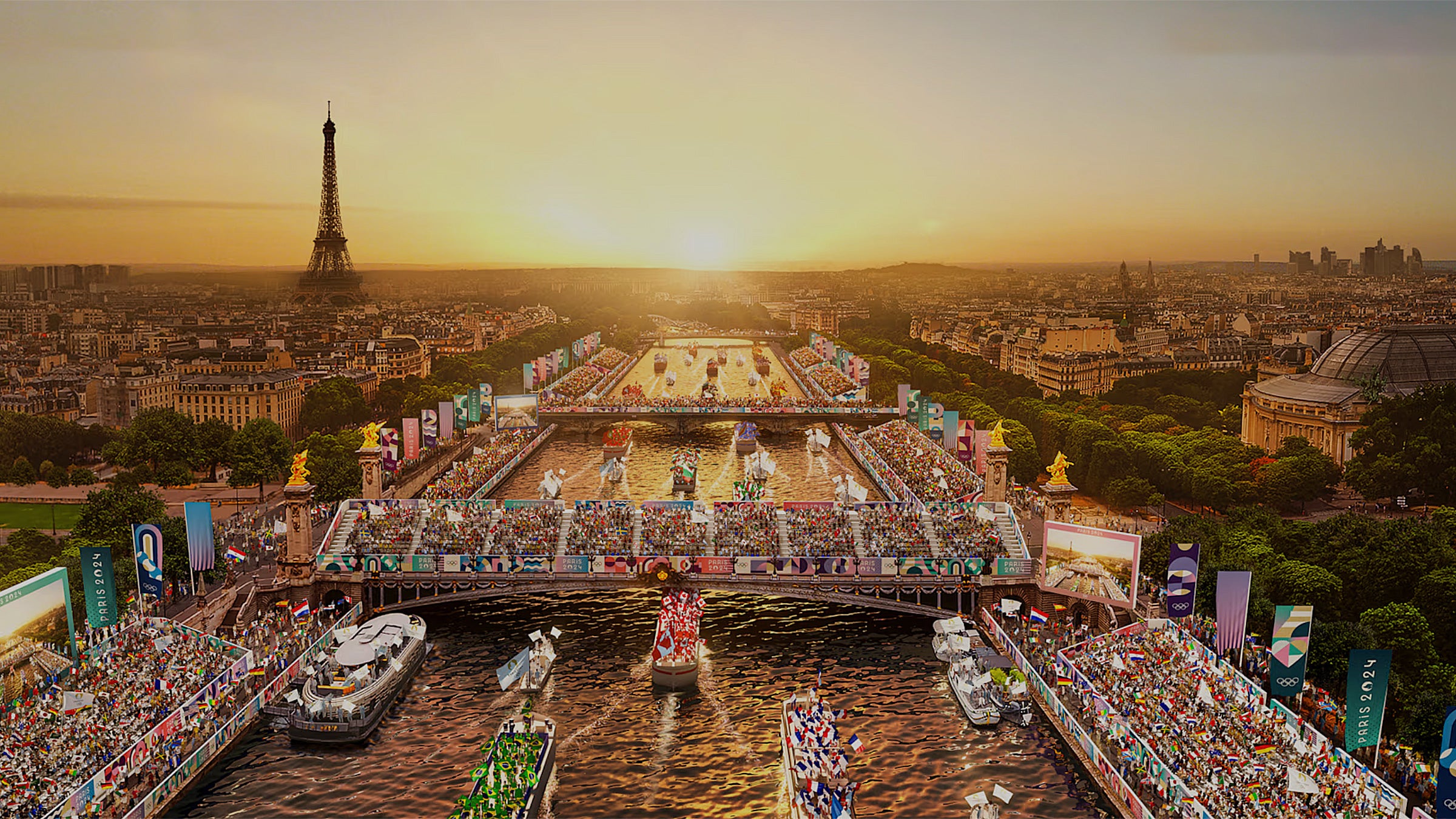 Paris 2024: Olympics opening ceremony rendering
