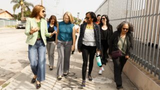 Urban trees: walking tour near school