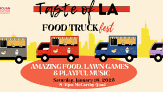 Taste of LA Food Truck Flyer