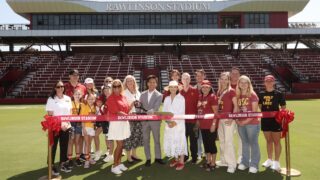 Rawlinson Stadium ribbon-cutting