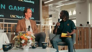 Peyton Manning and Elijah Patterson